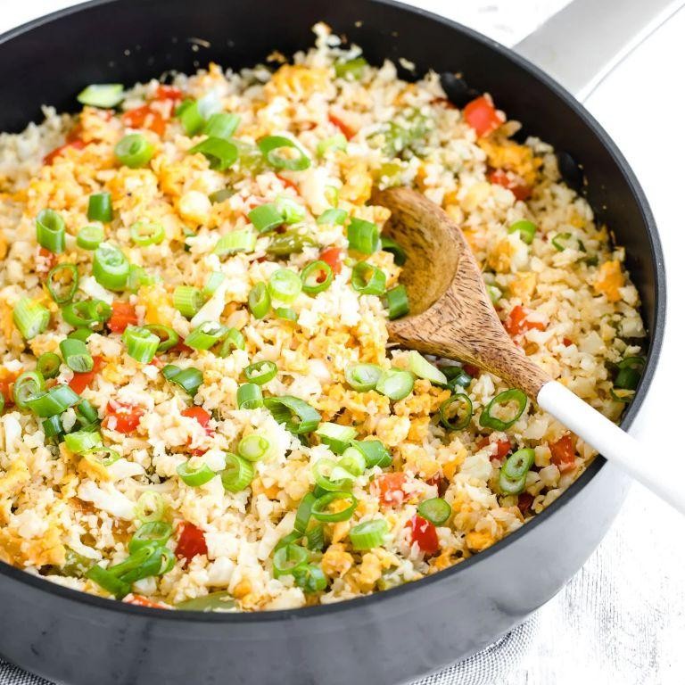 Atkins-Friendly Cauliflower Fried Rice