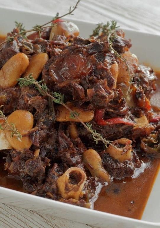 Authentic Jamaican Oxtail with Coconut