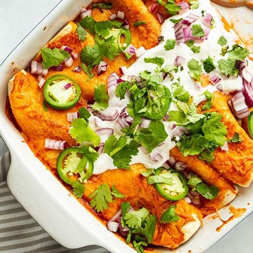 Authentic Mexican Chicken Enchiladas