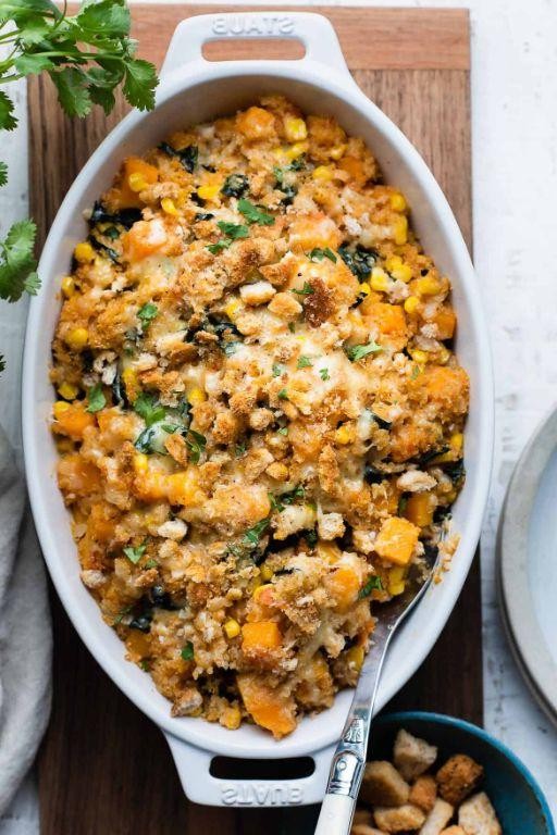Autumn Harvest Squash and Quinoa Casserole
