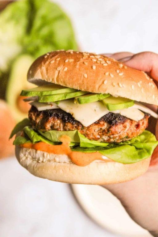 Avocado & Chipotle Stove Top Burgers