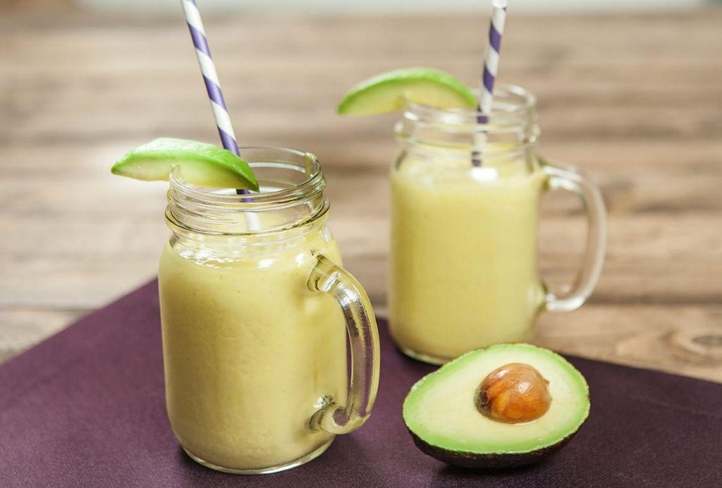 Avocado Coconut Cream Smoothie