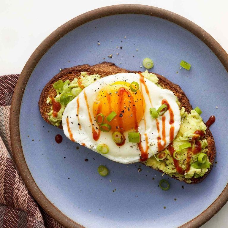 Avocado and Egg Whole Grain Toast