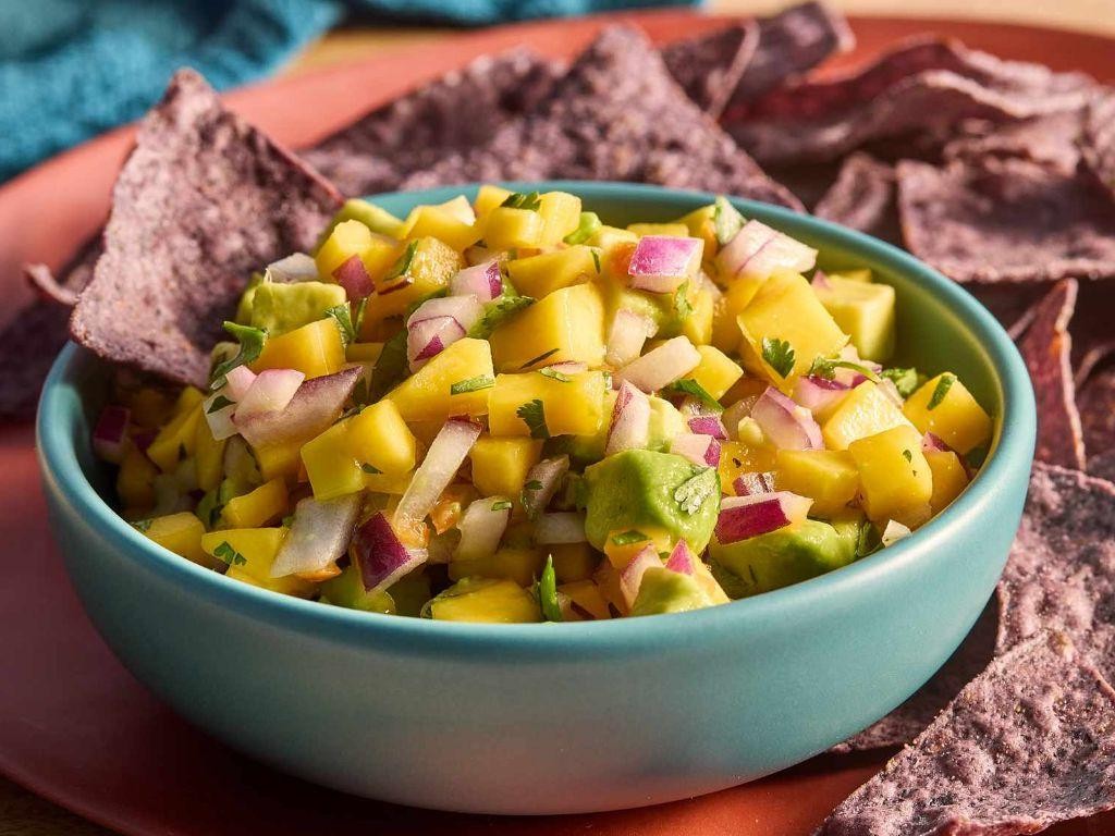 Avocado and Mango Salsa