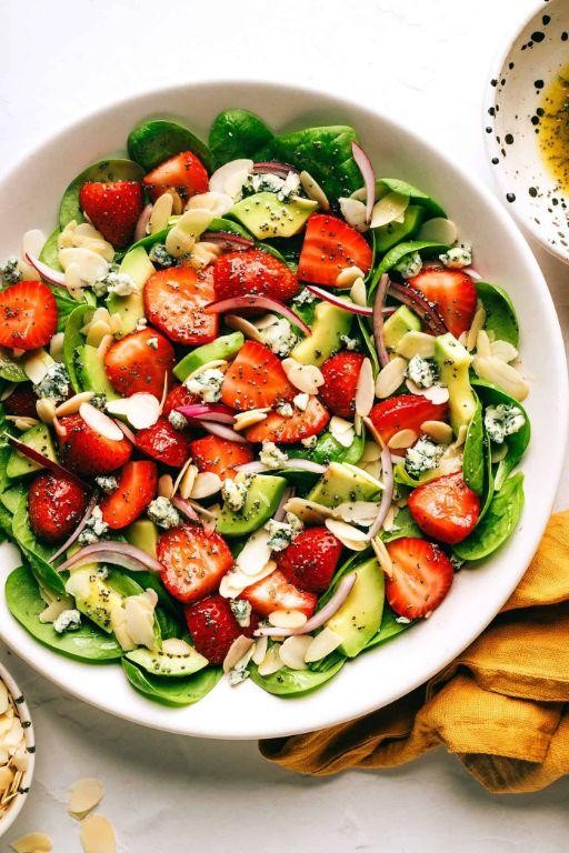 Avocado and Strawberry Salad