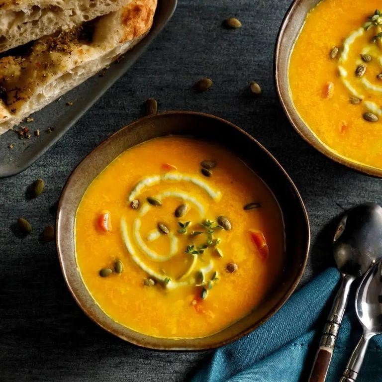 Avocado and Sweet Potato Soup