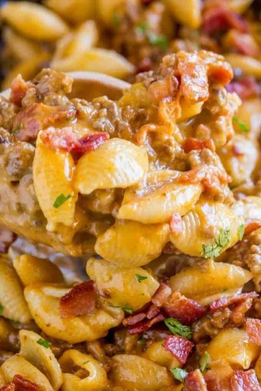 BBQ Bacon Cheeseburger Helper