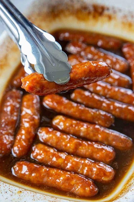 BBQ Breakfast Sausages with Maple Glaze