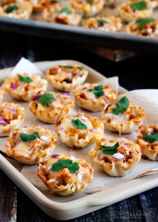 BBQ Chicken and Onion Filo Twists