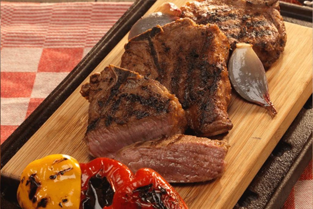 BBQ Lamb Shoulder Chops with Smoked Paprika Rub