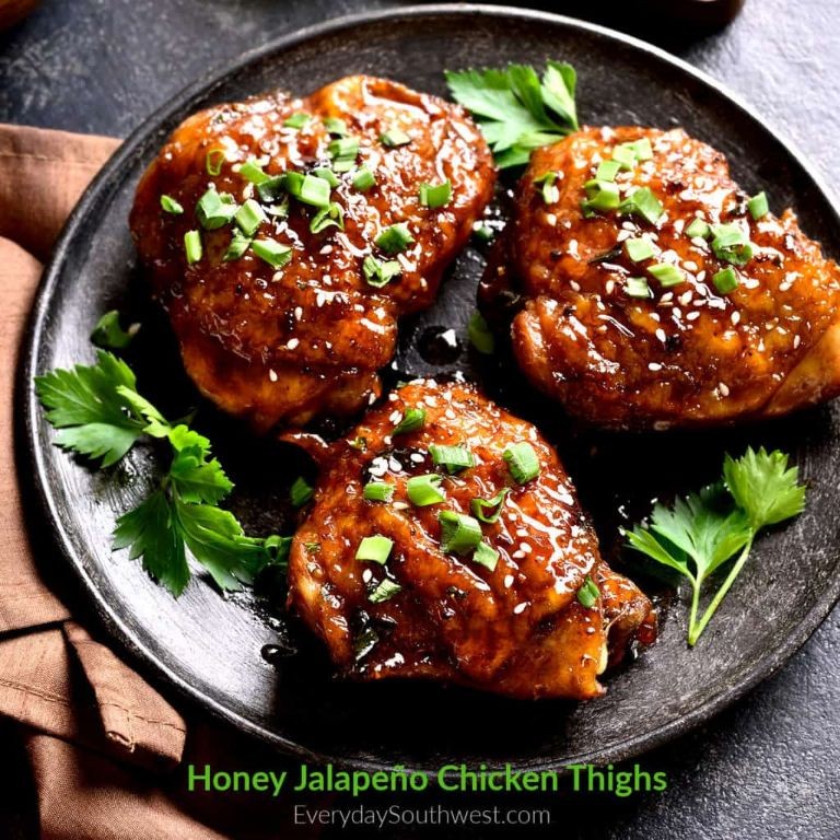 BBQ Lime Jalapeño Chicken Thighs
