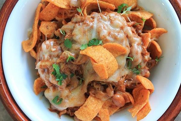 BBQ Pulled Pork Frito Pie