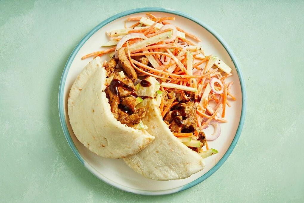 BBQ Pulled Pork Pita Pockets