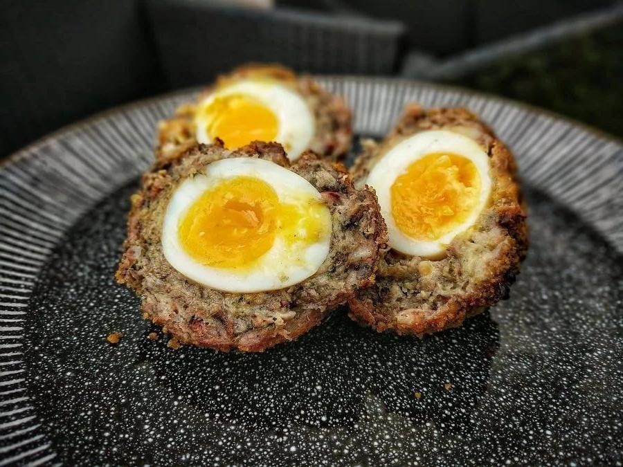 BBQ Pulled Pork Scotch Eggs
