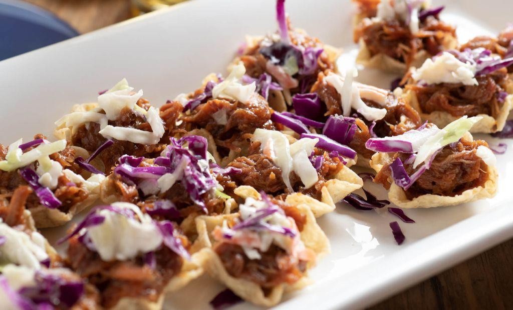 BBQ Pulled Pork Tortilla Bites
