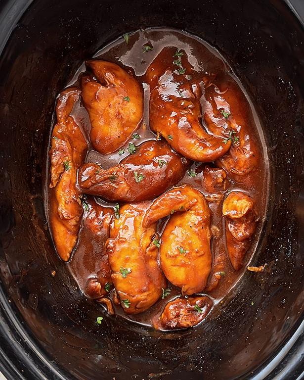 BBQ Ranch Crock Pot Chicken Tenders