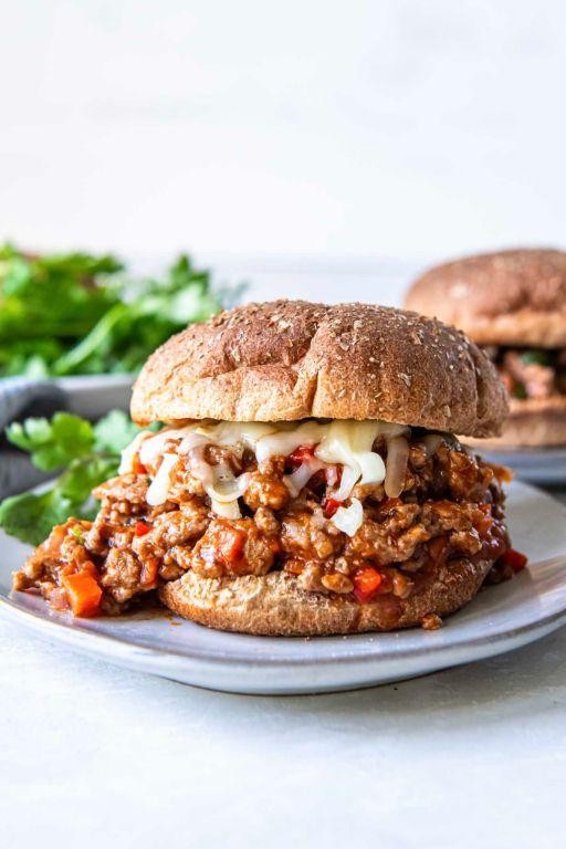 BBQ Turkey Sloppy Joes