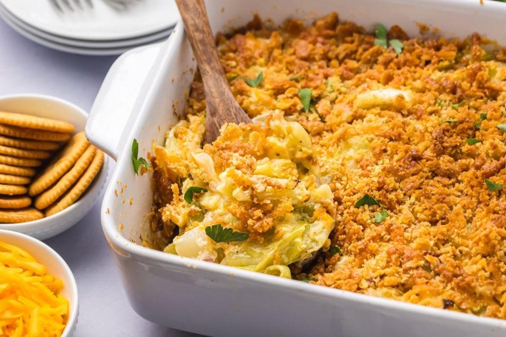 Bacon and Cabbage Casserole Delight
