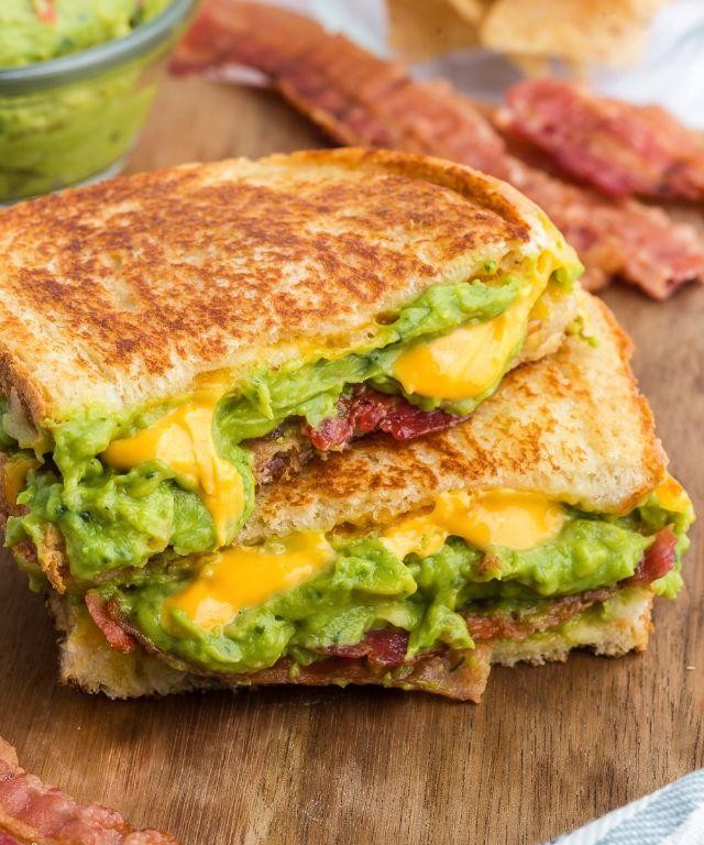 Bacon and Cheese Guacamole