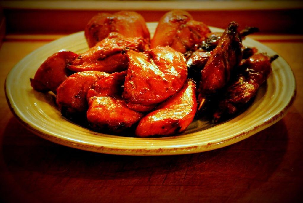 Bacon-Wrapped Pheasant with Maple Dijon Glaze