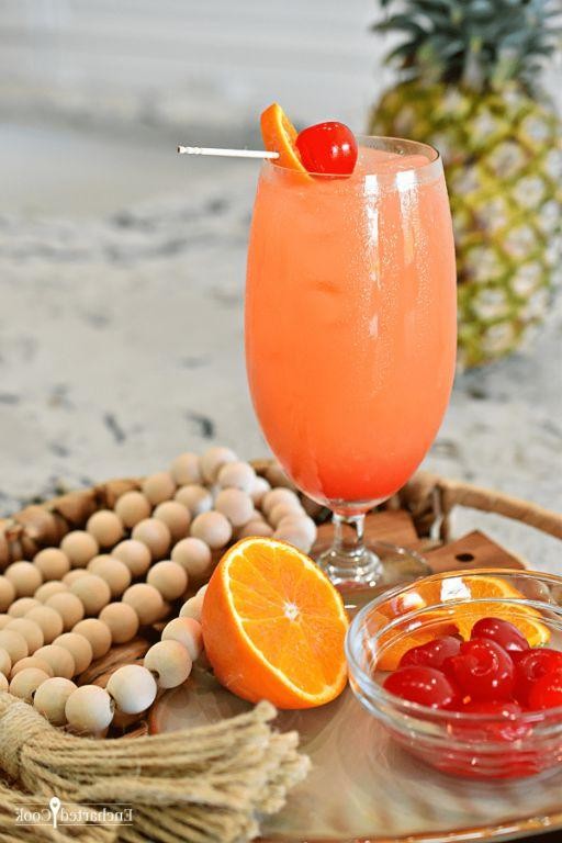 Bahama Mama with Banana Liqueur