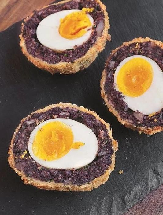 Baked Black Pudding Scotch Eggs