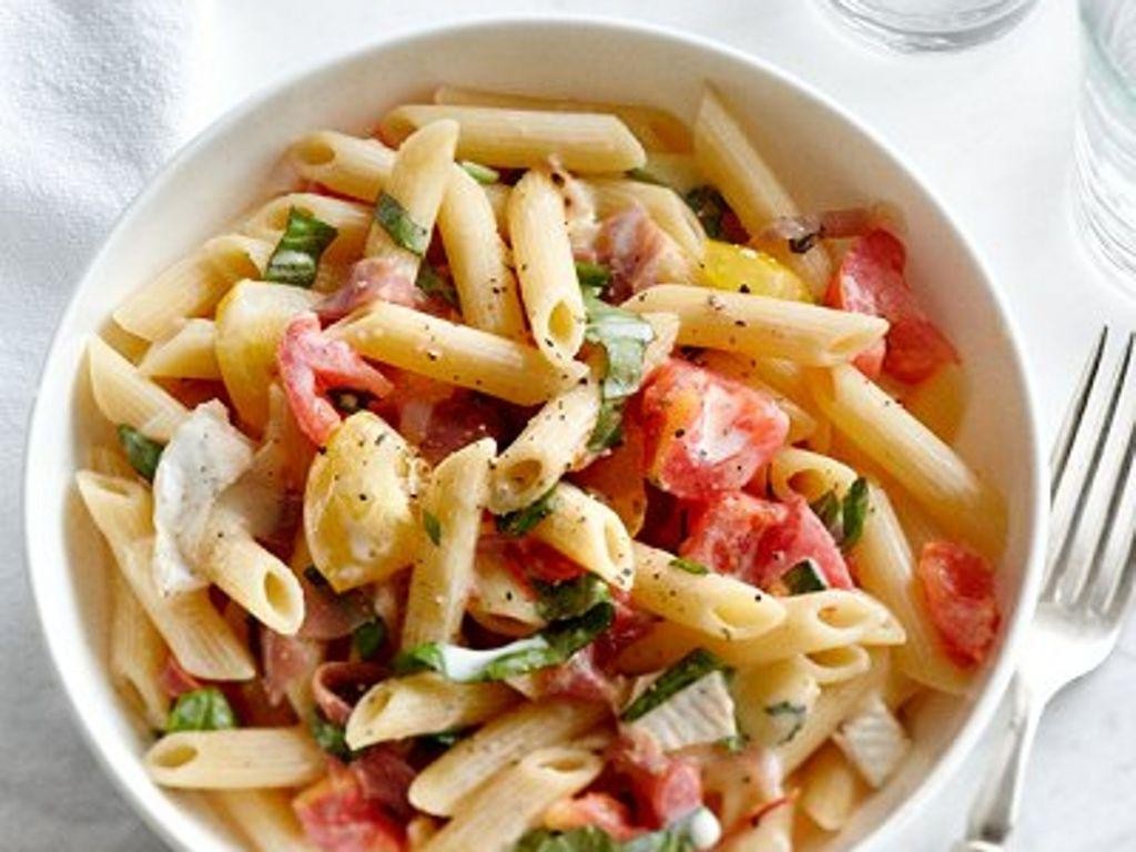 Baked Brie and Tomato Penne