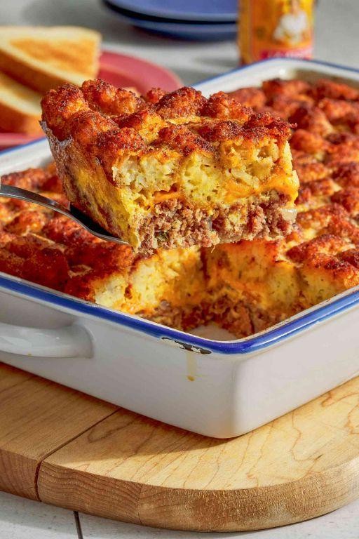 Baked Corned Beef Hash Casserole