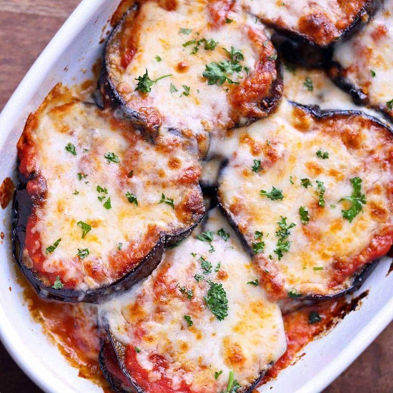 Baked Eggplant Mozzarella