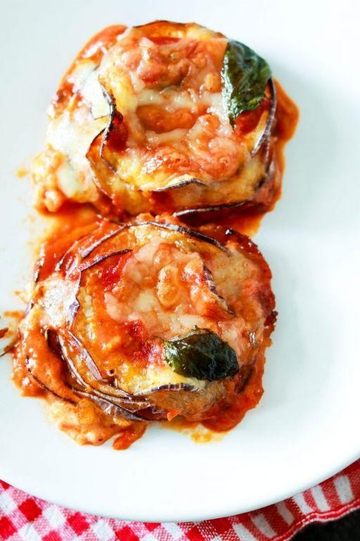 Baked Eggplant Parmesan without Bread Crumbs