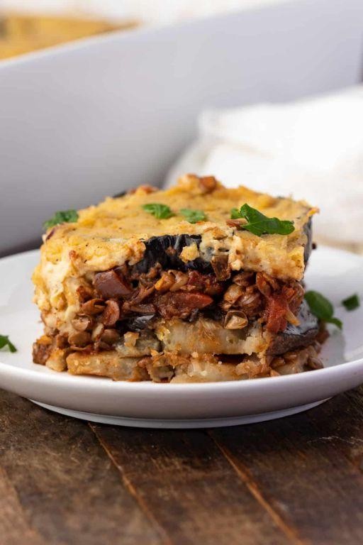 Baked Fava Bean Mousaka