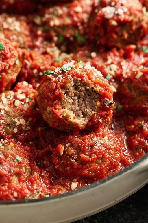 Baked Hamburger Meatballs