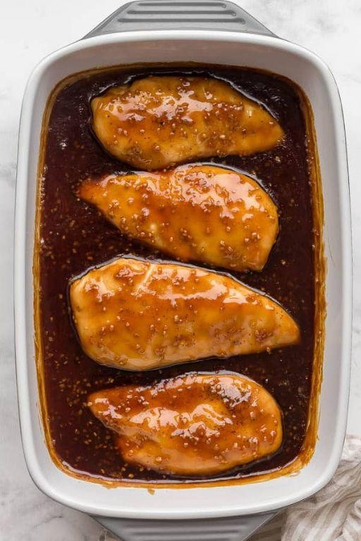 Baked Honey Garlic Chicken Breasts