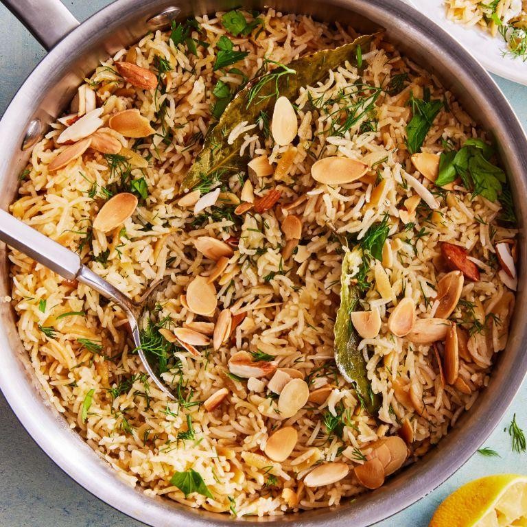 Baked Lemon Herb Rice Pilaf