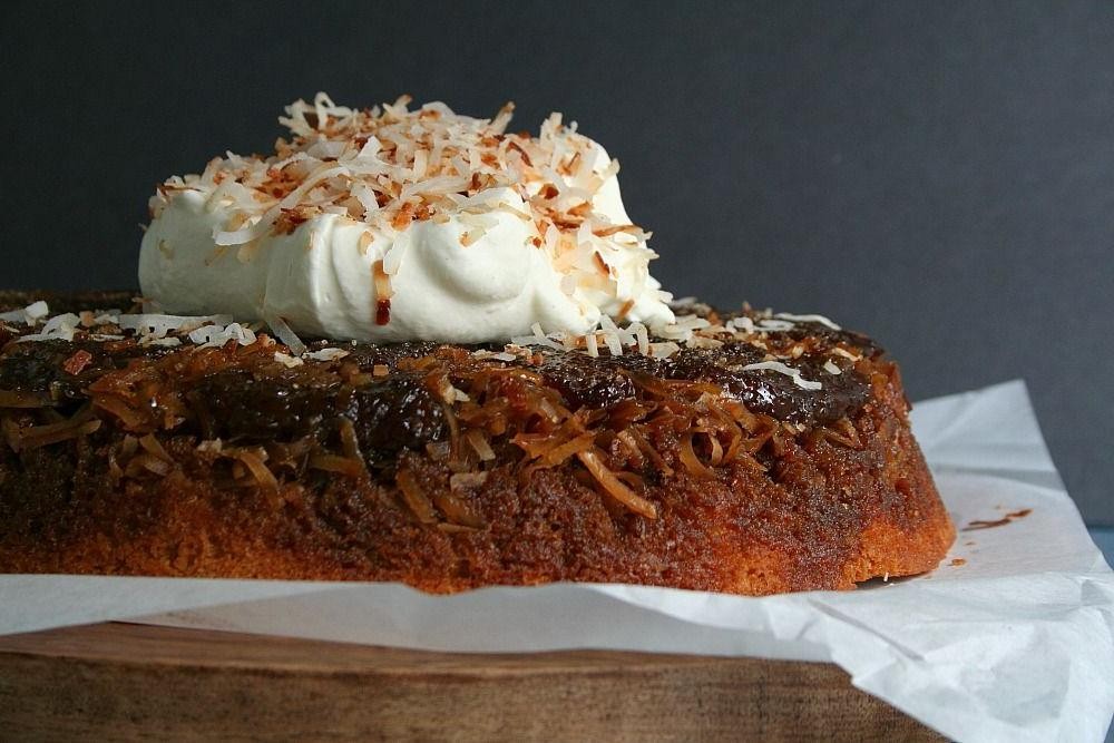 Baked Plantain and Coconut Cake