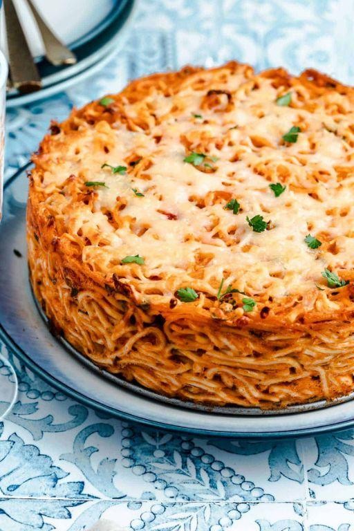 Baked Spaghetti Pie