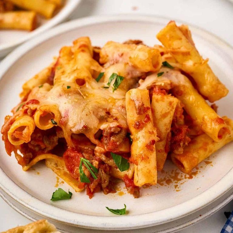 Baked Ziti with Italian Sausage