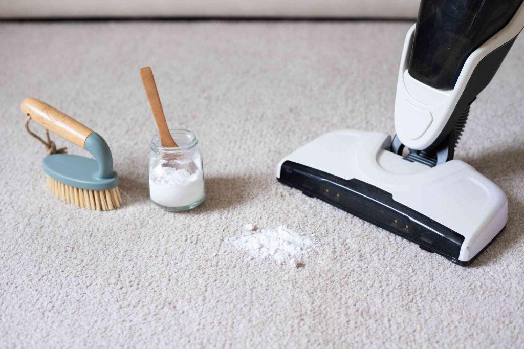 Baking Soda and Vinegar Carpet Freshener