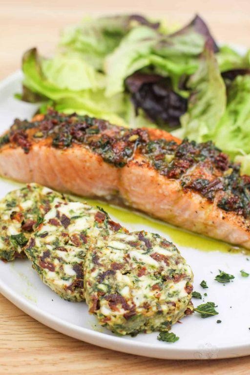 Balsamic Basil Butter with Sun-Dried Tomatoes