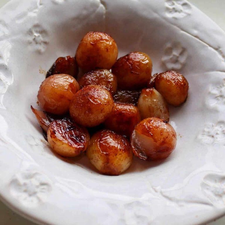 Balsamic Glaze with Shallots