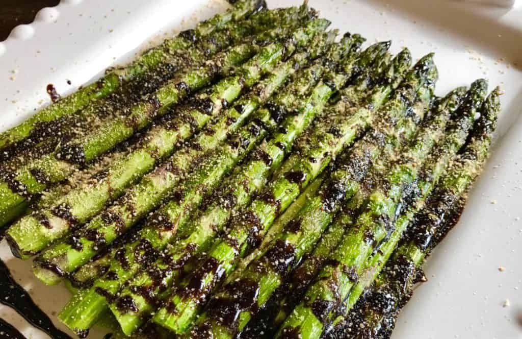 Balsamic Glazed Asparagus Spears