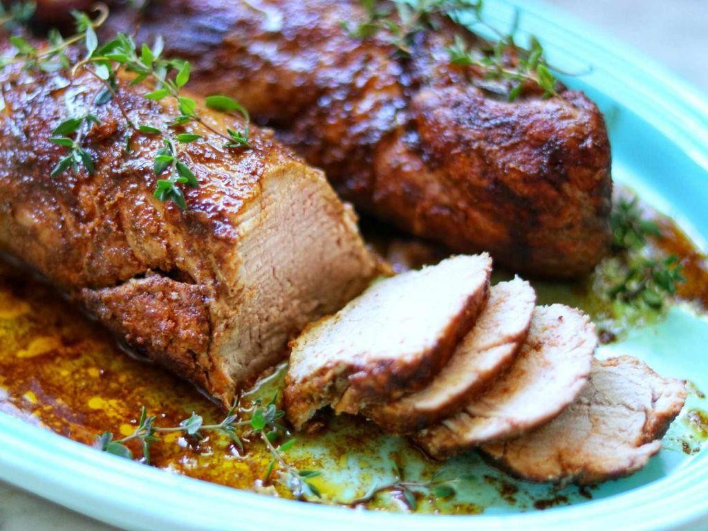 Balsamic Glazed Pork Tenderloin