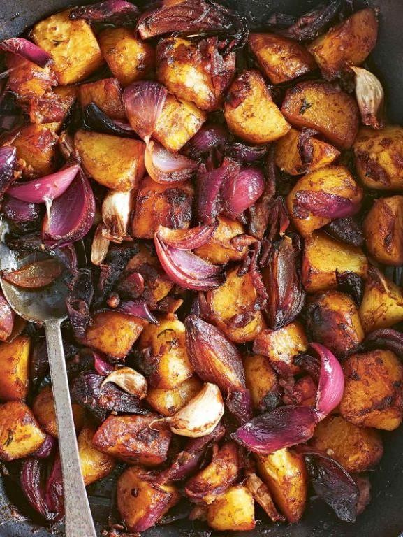 Balsamic Glazed Roast Potatoes