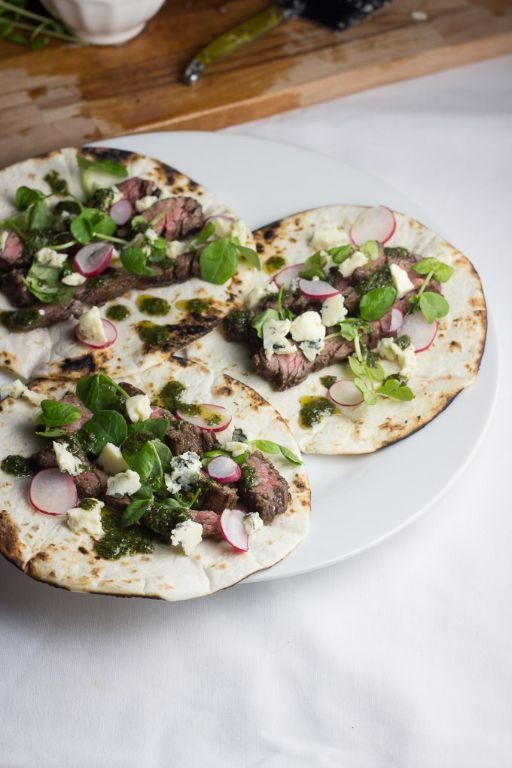 Balsamic Glazed Skirt Steak Street Tacos