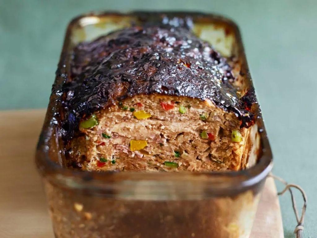 Balsamic Glazed Turkey Meatloaf