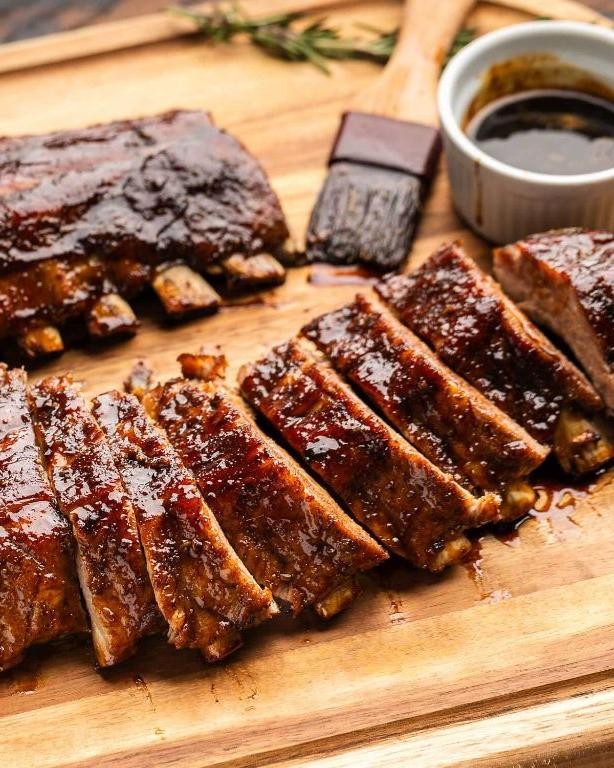 Balsamic Honey Glazed Baby Back Ribs