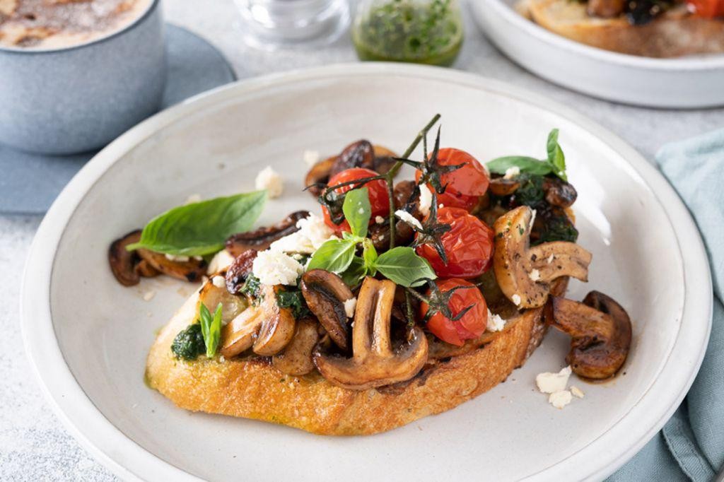 Balsamic Mushroom Sourdough Cups