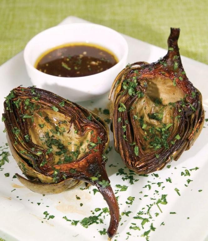 Balsamic Roasted Artichoke Hearts