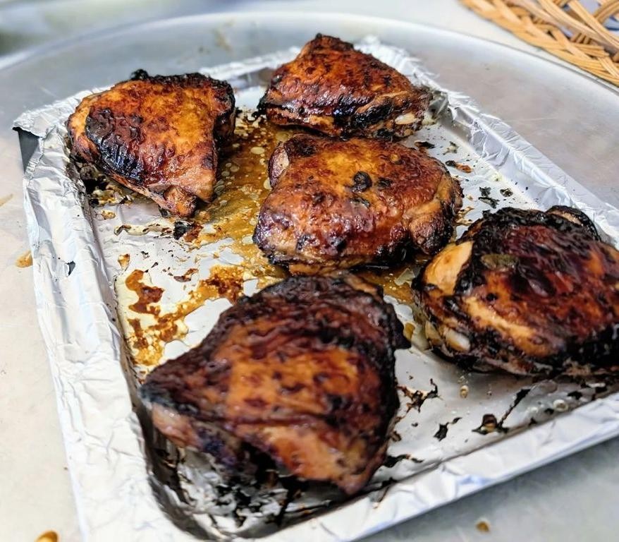 Balsamic Soy Chicken Thighs
