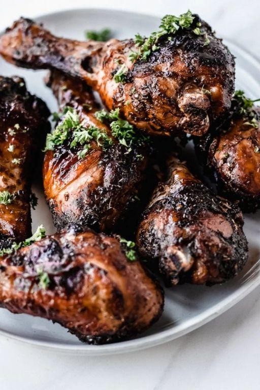 Balsamic Vinegar Marinated Chicken Legs